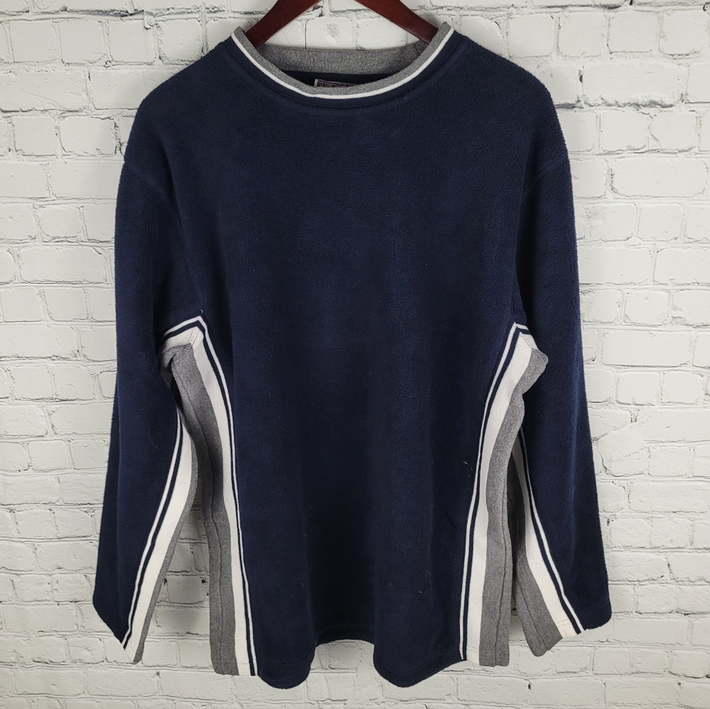NEVADA | reverse weave crewneck pullover sweater